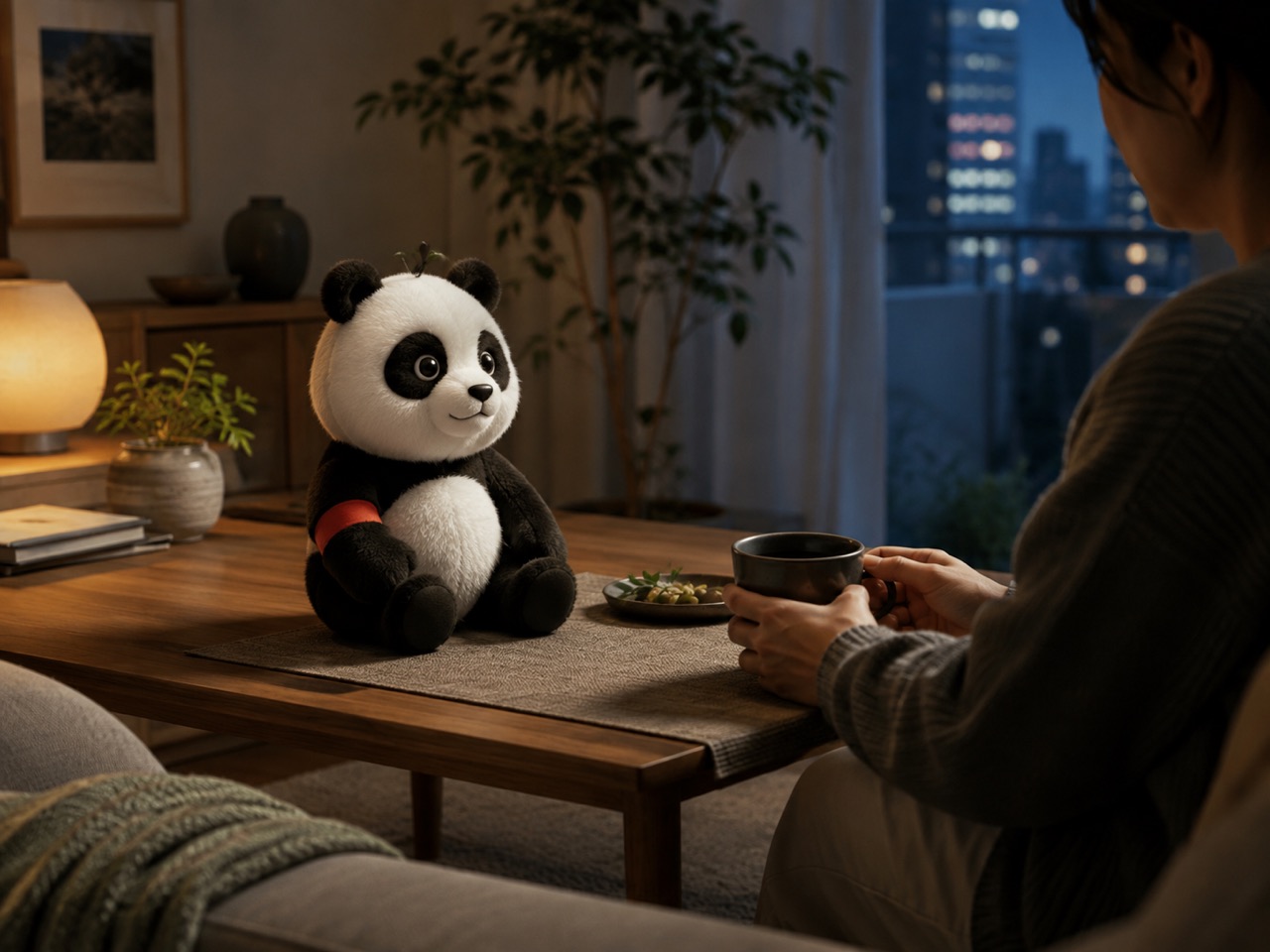 暮らしの中でPanda.MoREと過ごすコンセプトビジュアル